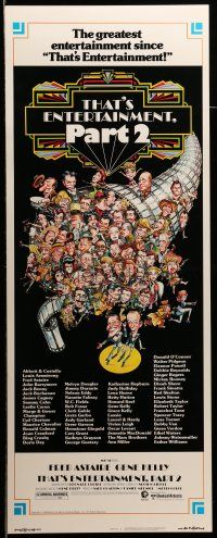 1z449 THAT'S ENTERTAINMENT PART 2 insert '75 Fred Astaire, Gene Kelly & many MGM greats!