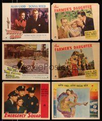 2a011 LOT OF 21 1940S PARAMOUNT LOBBY CARDS '40s great scenes from a variety of different movies!