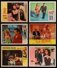 2a019 LOT OF 52 1960S LOBBY CARDS '60s great scenes from a variety of different movies!