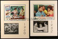 2a181 LOT OF 3 ELVIS LOBBY CARD AND 8X10 STILL MATTE DISPLAYS '60-63 Kid Galahad, Fun in Acapulco!