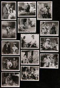 2a240 LOT OF 87 1960S TV RE-RELEASE 8X10 STILLS '60s great scenes from a variety of movies!