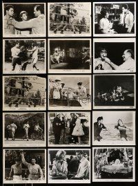 2a249 LOT OF 74 ELVIS PRESLEY 8X10 STILLS '50s great scenes from some of his rock & roll movies!