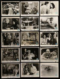 2a250 LOT OF 74 8X10 STILLS '70s great scenes from a variety of different movies!