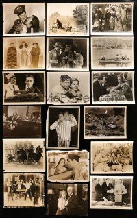 2a266 LOT OF 43 MOSTLY 1930S-50S 8X10 STILLS '30s-50s a variety of portraits & movie scenes!