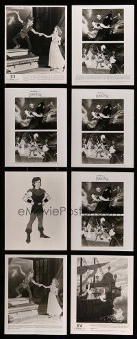 2a275 LOT OF 39 1990S RE-RELEASE PETER PAN 8X10 STILLS R90s great scenes from the Disney cartoon!