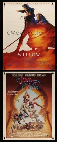 2a317 LOT OF 7 UNFOLDED SPECIAL POSTERS '80s great images from a variety of movies!