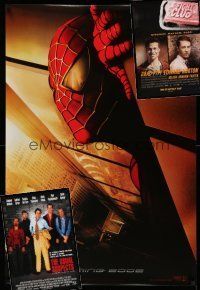 2a321 LOT OF 3 UNFOLDED DOUBLE-SIDED AND SINGLE-SIDED REPRO SPECIAL POSTERS '00s Spider-Man+more!