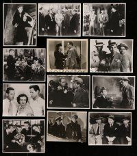 2a304 LOT OF 12 HUMPHREY BOGART 1960S SWEDISH 8X10 STILLS '60s scenes from his 1930s-40s movies!