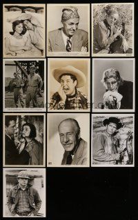 2a310 LOT OF 10 8X10 STILLS '40s-60s great scenes & portraits from a variety of different movies!