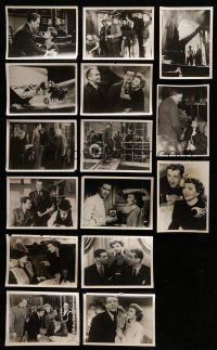 2a300 LOT OF 15 SWEDISH 1950S 7X9 STILLS '50s scenes from a variety of different movies!