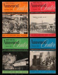 2a075 LOT OF 4 1948 AMUSEMENT CENTER EXHIBITOR MAGAZINES '48 filled with theater images & info!