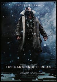 2b570 DARK KNIGHT RISES teaser English 1sh '12 Tom Hardy as Bane, the legend ends!