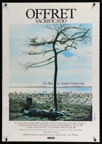 2b109 SACRIFICE Swedish '86 Andrei Tarkovsky's Offret, Erland Josephson!