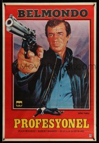 2b367 PROFESSIONAL Turkish '83 Georges Lautner directed, Jean-Paul Belmondo!