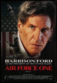2c022 AIR FORCE ONE DS int'l 1sh '97 President Harrison Ford, Gary Oldman with machine gun!