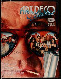 2c051 ART DECO DETECTIVE 1sh '94 he has to stop terrorists from nuking Los Angeles & starting WWIII!