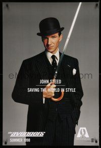 2c061 AVENGERS teaser 1sh '98 Ralph Fiennes as John Steed - saving the world in style!