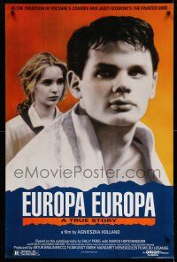 2c244 EUROPA EUROPA 1sh '90 Agnieszka Holland's Hitlerjunge Salomon!