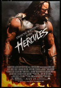 2c360 HERCULES advance DS 1sh '14 cool image of Dwayne Johnson in the title role!