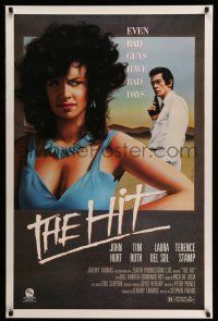 2c364 HIT 1sh '84 Stephen Frears directed, John Hurt, cool sexy art by Morrison!