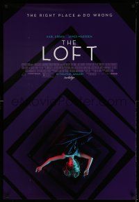 2c484 LOFT advance DS 1sh '15 Erik Van Looy's thriller, Karl Urban, James Mardsen, cool design!