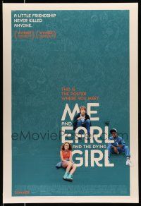 2c532 ME & EARL & THE DYING GIRL advance DS 1sh '15 this is the poster where you will meet them!