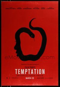 2c758 TEMPTATION: CONFESSIONS OF A MARRIAGE COUNSELOR teaser DS 1sh '13 apple & snake silhouette!