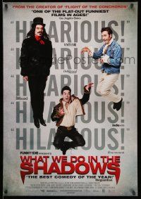 2c819 WHAT WE DO IN THE SHADOWS DS 1sh '14 Jemaine Clement & Taika Waititi star and direct, wacky!