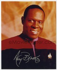 2d0687 AVERY BROOKS signed color 8x10 REPRO still '90s Captain Sisko from Star Trek Deep Space Nine!