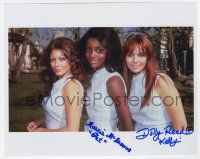 2d0698 BEYOND THE VALLEY OF THE DOLLS signed color 8x10 REPRO still '70 by McBroom & Read, w/ Myers!