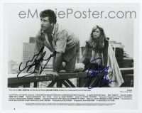 2d0475 BIRD ON A WIRE signed 8x10 still '90 by BOTH Mel Gibson AND Goldie Hawn!