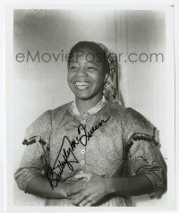 2d0984 BUTTERFLY MCQUEEN signed 8x10 REPRO still '80s smiling c/u as Prissy from Gone with the Wind!