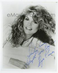 2d1008 DYAN CANNON signed 8x10 REPRO still '90s great head & shoulders close up of the sexy actress!