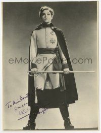2d0488 EVA LE GALLIENNE signed deluxe stage play 7x9.25 still '34 starring in Rostand's L'Aiglon!