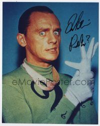 2d0752 FRANK GORSHIN signed color 8x10 REPRO still '90s great portrait as The Riddler from Batman!