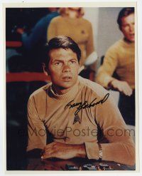 2d0753 GARY LOCKWOOD signed color 8x10 REPRO still '90s c/u from his single Star Trek appearance!