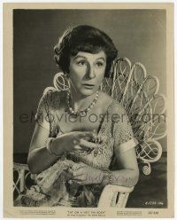 2d0515 JUDITH ANDERSON signed 8x10.25 still '58 seated c/u as Big Mama from Cat on a Hot Tin Roof!