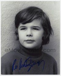 2d1078 LEE MONTGOMERY signed 8x10 REPRO still '90s head & shoulders portrait when he was a kid!
