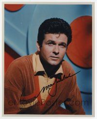 2d0840 MARK GODDARD signed color 8x10 REPRO still '90s great portrait of the Lost in Space star!