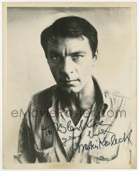 2d0533 MARTIN KOSLECK signed 8x10 still '50s head & shoulders portrait of the German actor!