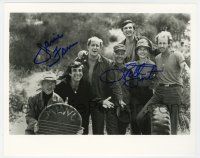 2d1102 MASH signed 8x10 REPRO still '90s by BOTH Jamie Farr AND Loretta Swit, candid w/co-stars!