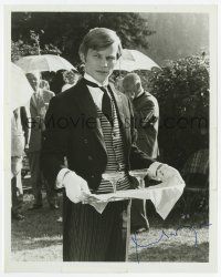 2d1103 MICHAEL YORK signed 8x10 REPRO still '90s as the butler from Something for Everyone!