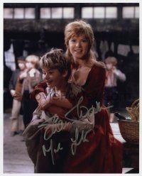 2d0866 OLIVER signed color 8x10 REPRO still '80s by BOTH Mark Lester AND Shani Wallis!
