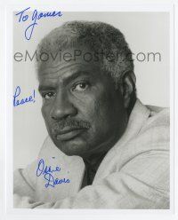 2d1109 OSSIE DAVIS signed 8x10 REPRO still '90s great head & shoulders portrait of the talented star