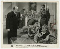 2d0547 PATRICIA NEAL signed 8x10 still '49 with Ronald Reagan & Edward Arnold in John Loves Mary!