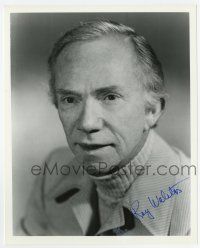 2d1122 RAY WALSTON signed 8x10 REPRO still '90s great close up of the actor who played Mr. Hand!