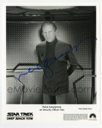 2d1123 RENE AUBERJONOIS signed 8x10 REPRO still '90s as Odo from Star Trek: Deep Space Nine!