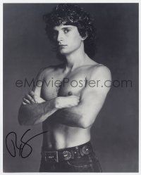 2d1126 REX SMITH signed 8x10 REPRO still '80s he played Danny Zuko in Grease on Broadway in 1978!
