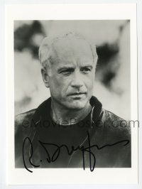 2d0661 RICHARD DREYFUSS signed 5x7 publicity still '90s great head & shoulders close up of the star!