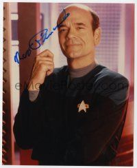 2d0890 ROBERT PICARDO signed color 8x10 REPRO still '00s he was Dr. Zimmerman in Star Trek: Voyager!